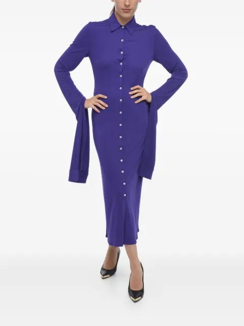 long-sleeve shirt dress by COPERNI