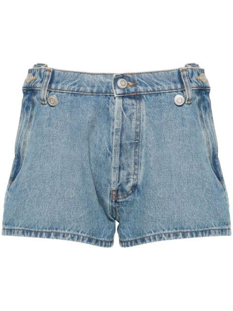 mid-rise denim shorts by COPERNI