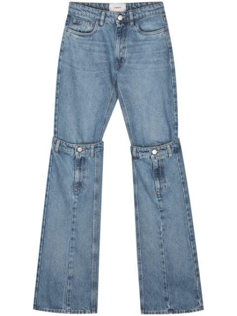 mid-rise wide-leg jeans by COPERNI