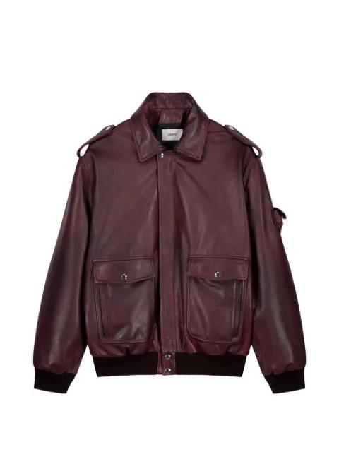 oversized leather jacket by COPERNI