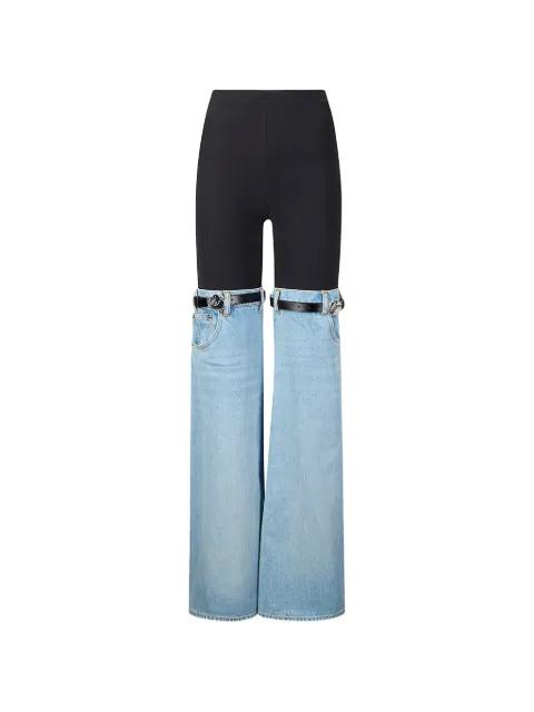 paneled belted trousers by COPERNI