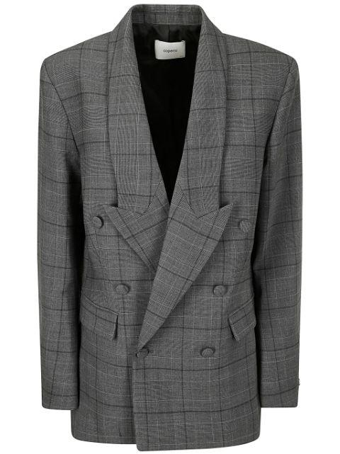 plaid-check pattern blazer by COPERNI