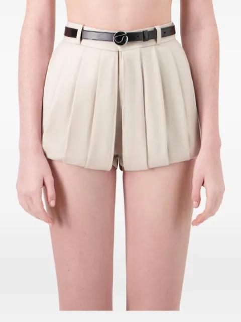 pleated wool shorts by COPERNI