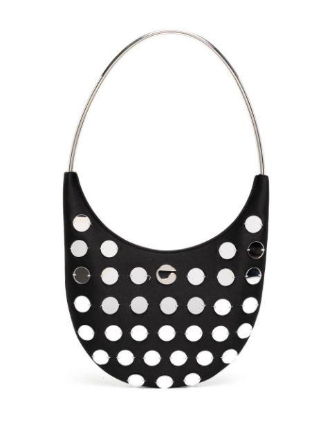 polka-dot stud shoulder-bag by COPERNI