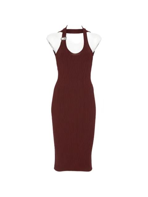ribbed-knit halterneck midi dress by COPERNI