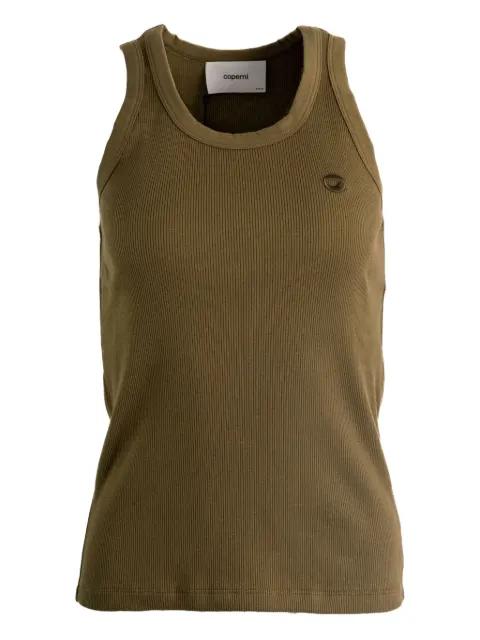 ribbed scoop-neck tank top by COPERNI