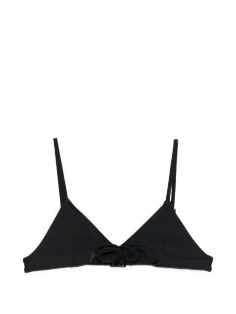 rosette-detail bikini top by COPERNI