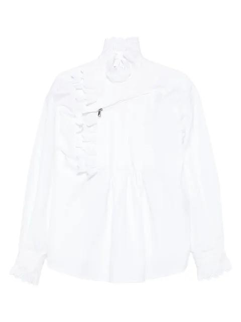 ruffled pleated shirt by COPERNI