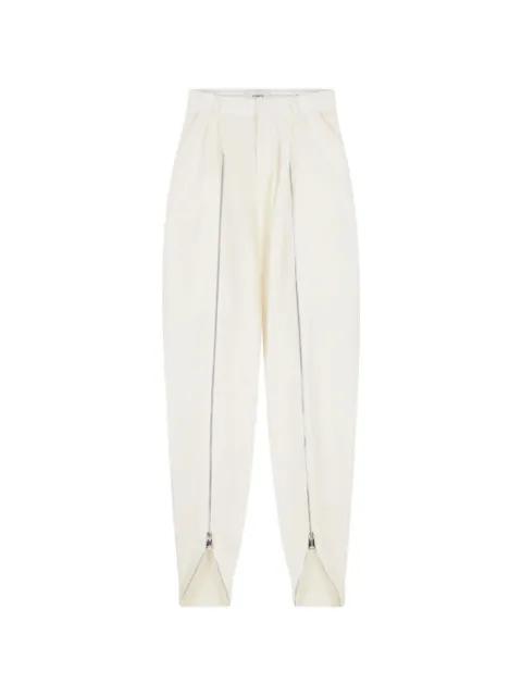 sarouel-inspired zipped trousers by COPERNI