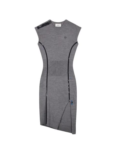 side-gathering cap-sleeve mini dress by COPERNI