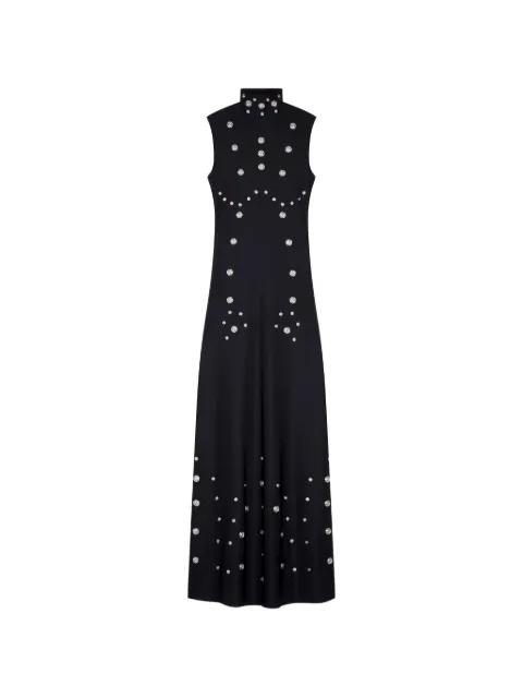 snap embellishment dress by COPERNI