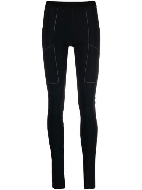 stretch-design slit leggings by COPERNI