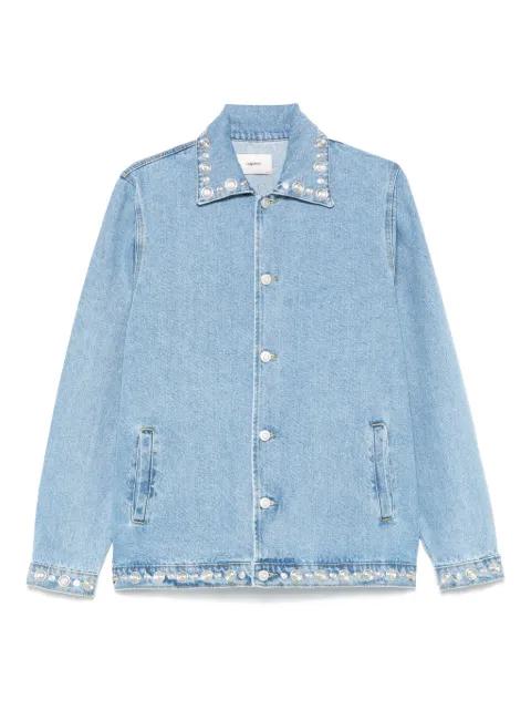 studded denim jacket by COPERNI