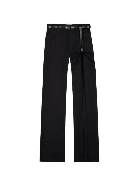 suspended-panel tailored trousers by COPERNI