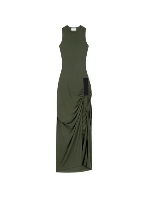taped suspended maxi dress by COPERNI