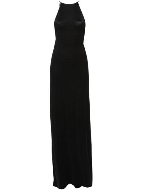 triangle-plaque long dress by COPERNI