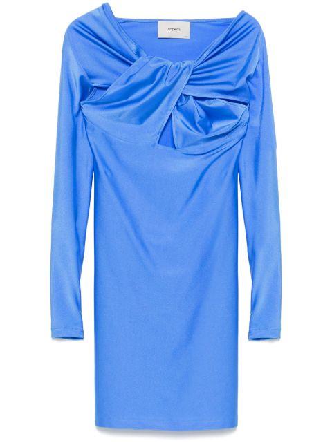 twisted cut-out mini dress by COPERNI