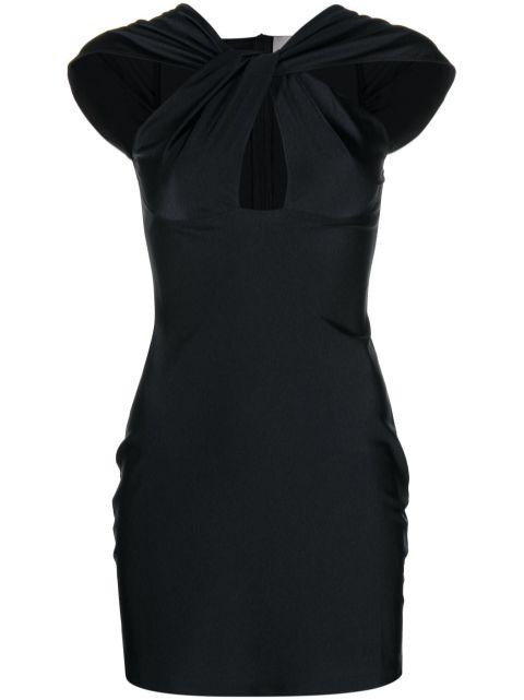 twisted cut-out mini dress by COPERNI