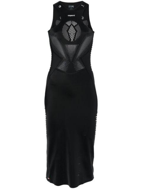 x PUMA cut-out detail midi dress by COPERNI
