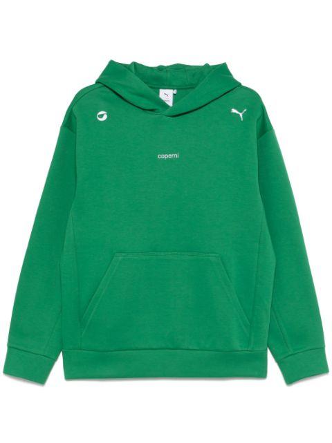 x Puma logo-embroidered hoodie by COPERNI