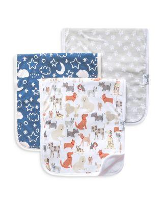 Rufus Burp Cloth Set by COPPER PEARL