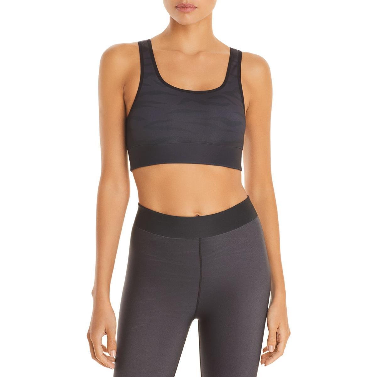 Cor Womens Tiger Scoop Neck Yoga Athletic Bra by COR