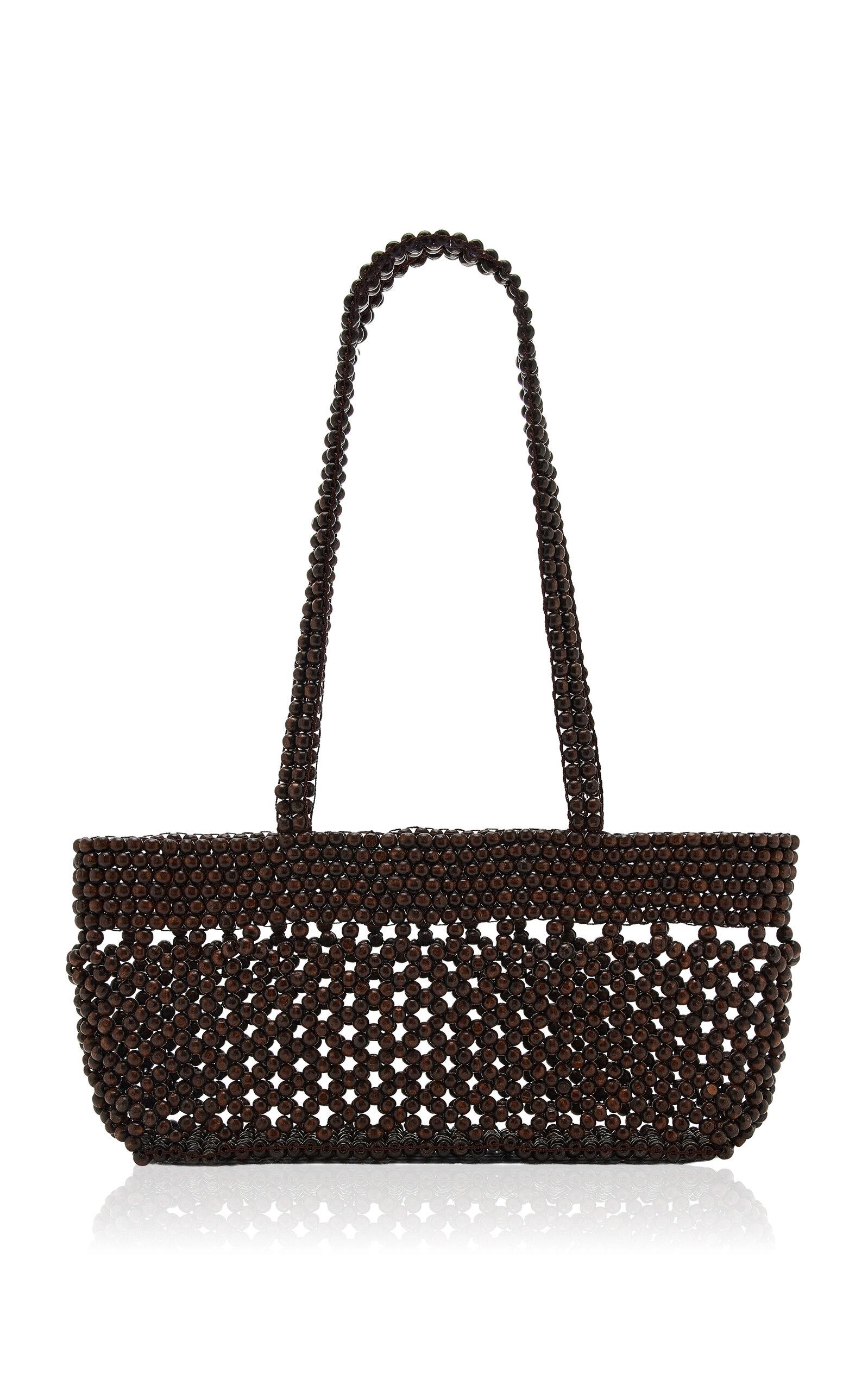 Cordera Wood-Beaded Mini Bag - Moda Operandi by CORDERA
