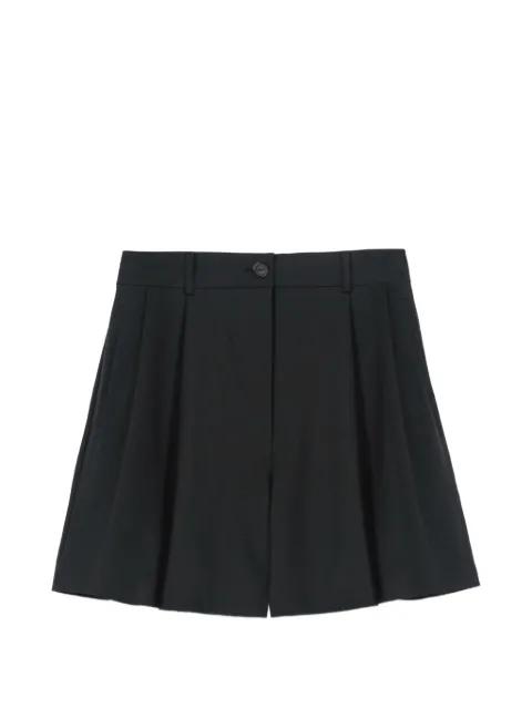 button-fastening tailored shorts by CORDERA