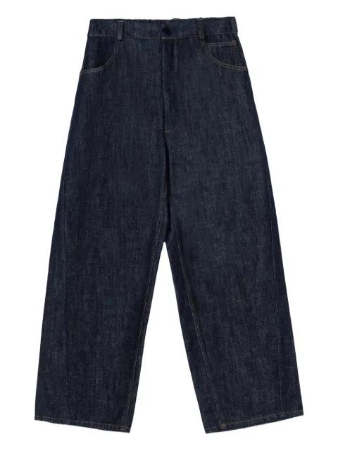 button-fastening trousers by CORDERA