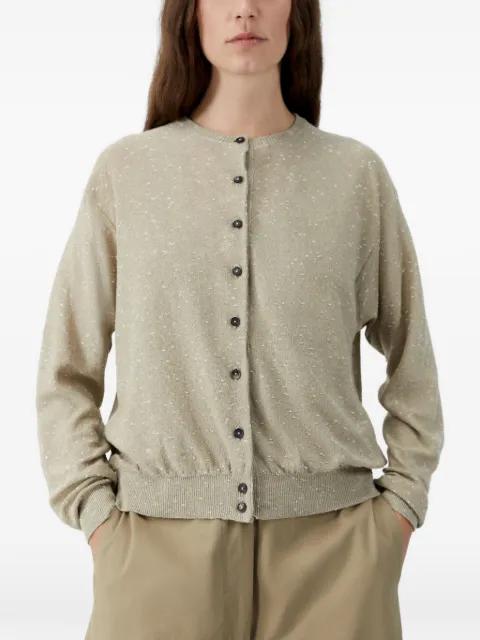 flecked cardigan by CORDERA
