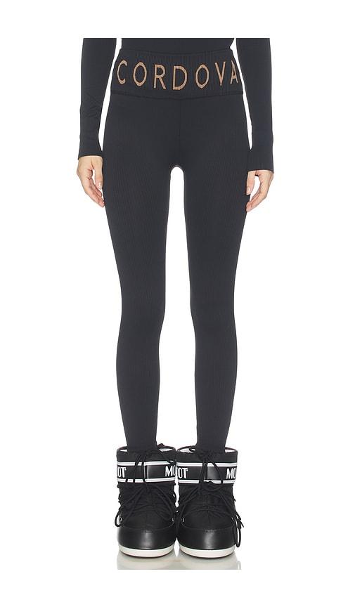 CORDOVA Baselayer Bottom in Black by CORDOVA