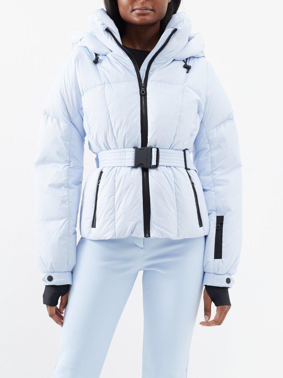 Monterosa belted quilted down ski jacket by CORDOVA