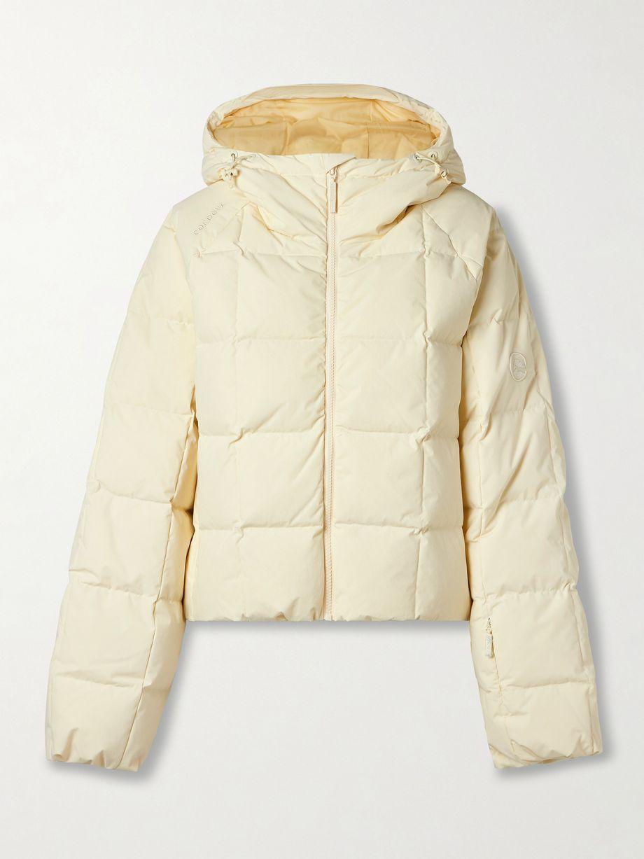 Oza hoodied quilted down ski jacket by CORDOVA