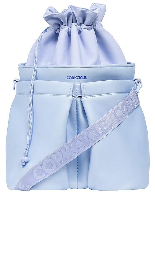 Corkcicle Beverage Bucket Cooler Bag in Baby Blue by CORKCICLE
