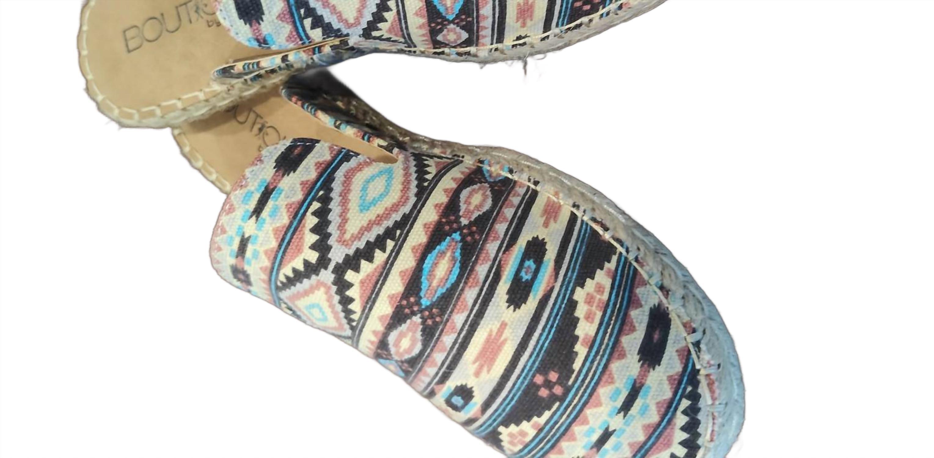 Women's Taffy Aztec Flats by CORKYS FOOTWEAR