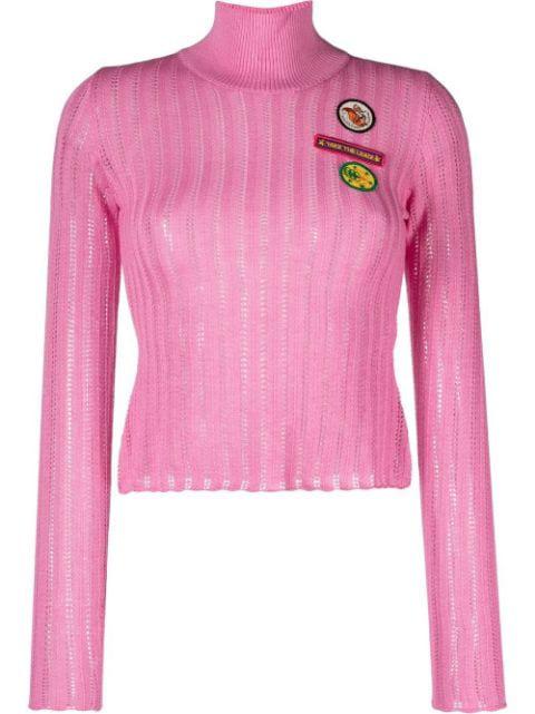 Anna badge-embroidered jumper by CORMIO