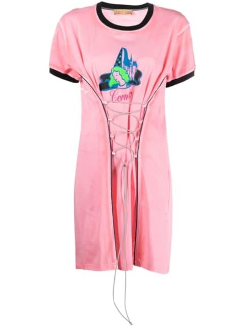 Josefine lace-up dress by CORMIO