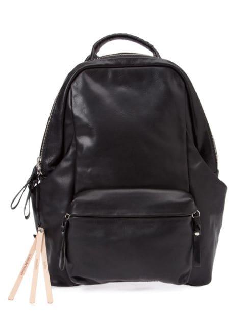 structured leather backpack by CORNELIAN TAURUS BY DAISUKE IWANAGA