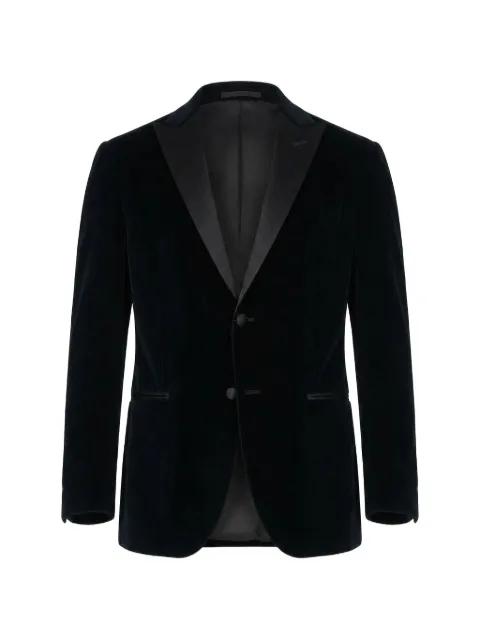 Academy Ceremony velvet-texture blazer by CORNELIANI