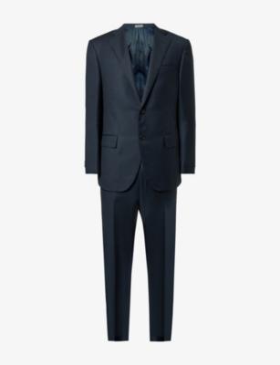 Birdsey Single-Breasted Wool Suit by CORNELIANI