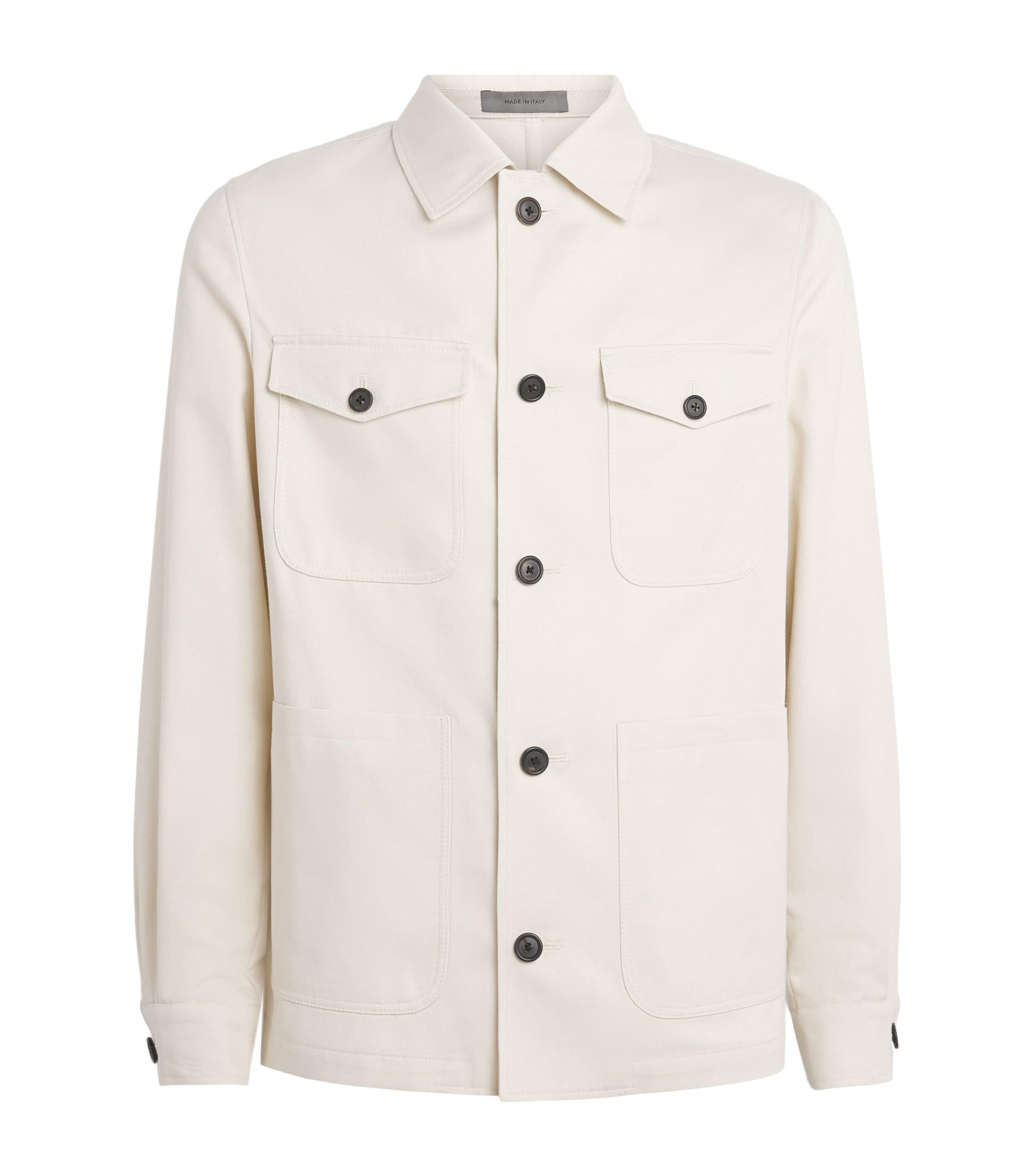 Corneliani Cotton-Cashmere Overshirt by CORNELIANI