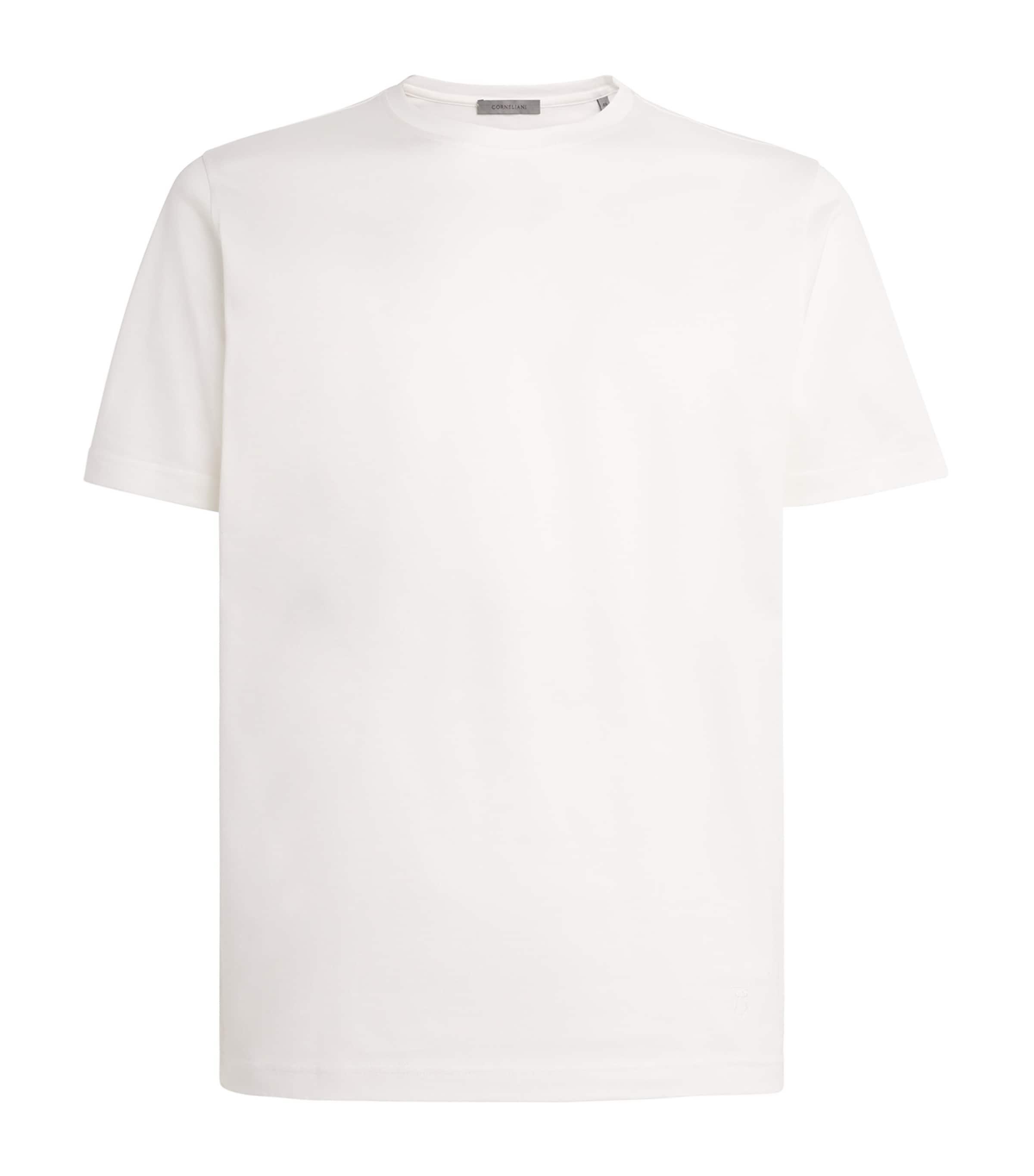 Corneliani Cotton Crew-Neck T-Shirt by CORNELIANI