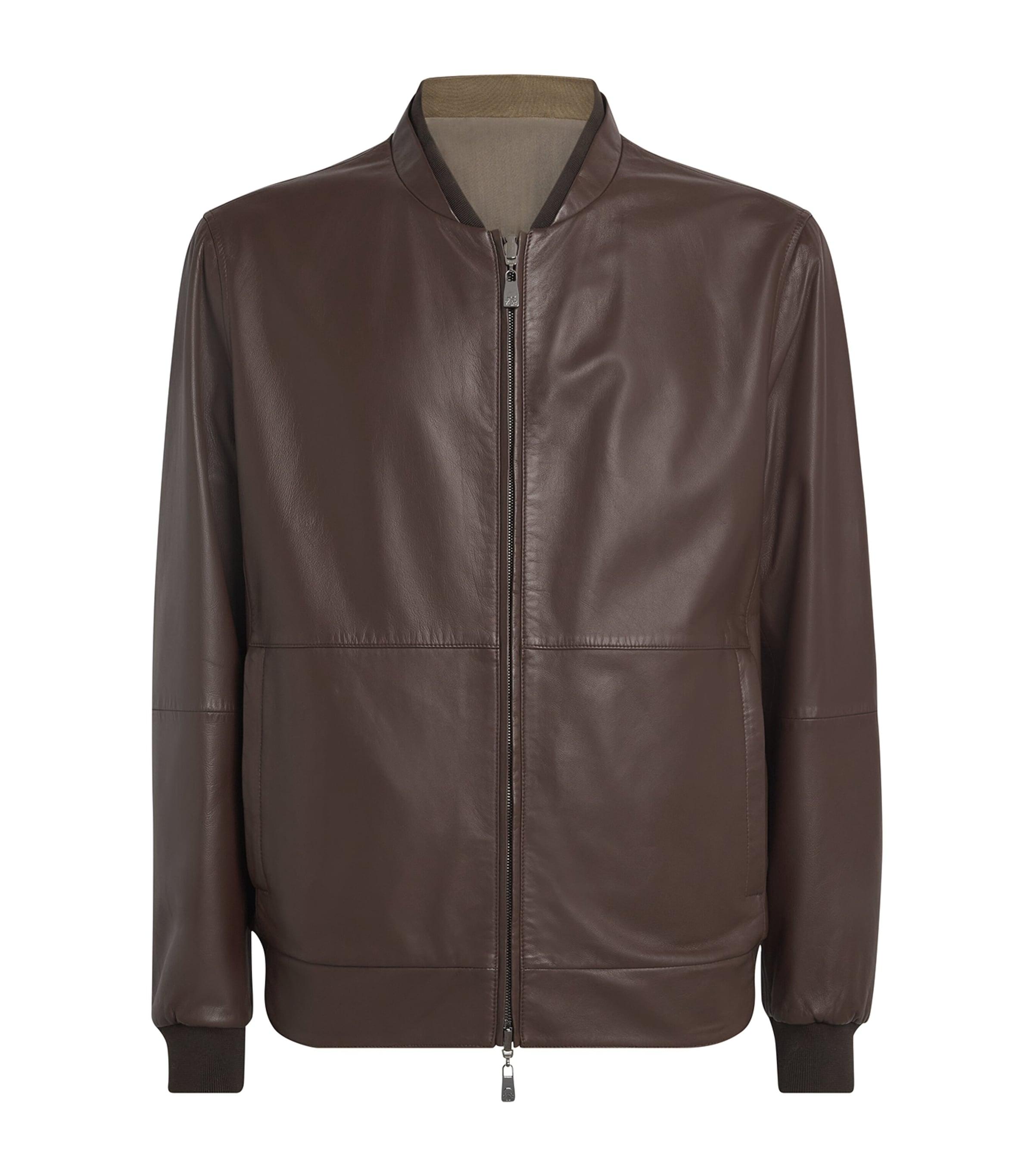 Corneliani Lambskin Bomber Jacket by CORNELIANI