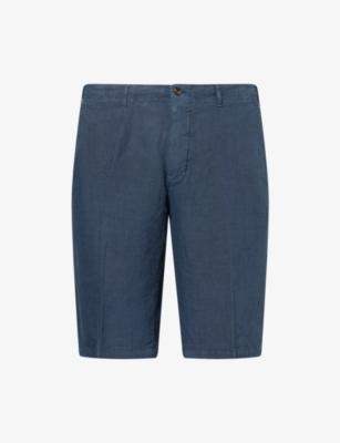 Knee-Length Linen Shorts by CORNELIANI
