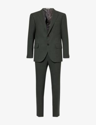 Leader Single-Breasted Wool-Blend Suit by CORNELIANI