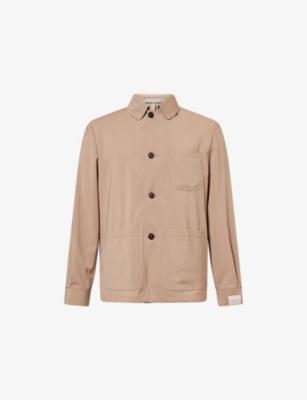Patch-Pocket Wool Chore Jacket by CORNELIANI