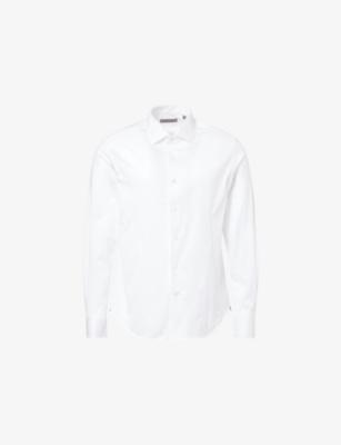 Regular-Fit Long-Sleeve Cotton Shirt by CORNELIANI