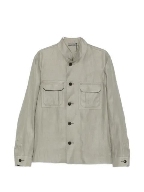 button flap-pocket jacket by CORNELIANI