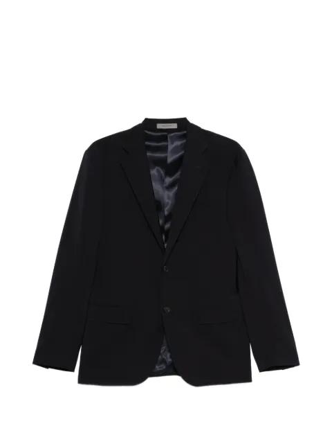 button virgin wool blazer by CORNELIANI