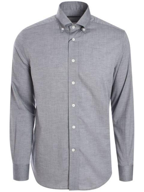 buttoned cotton shirt by CORNELIANI